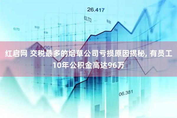 红启网 交税最多的烟草公司亏损原因揭秘, 有员工10年公积金高达96万